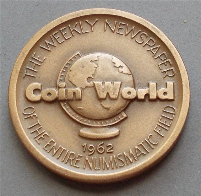 1962-Coin-World-Medal